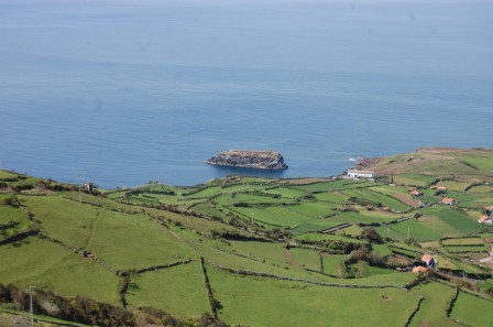 Flores - Les Açores - Les murs de pierres de lave