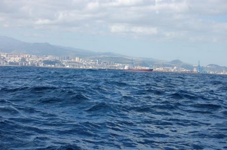 Arrivée sur Las Palmas