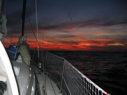 coucher de soleil