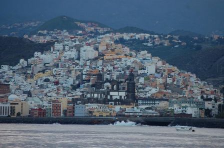 Départ de Las Palmas