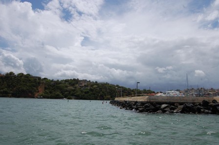 Traversée océan retour - départ de Sunbay Marina